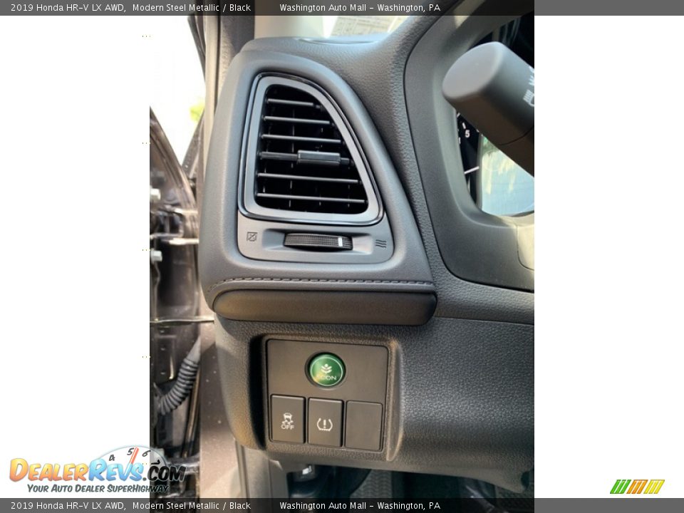 2019 Honda HR-V LX AWD Modern Steel Metallic / Black Photo #12