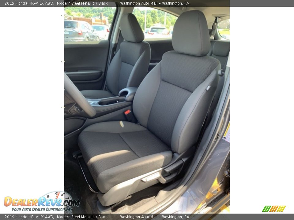 2019 Honda HR-V LX AWD Modern Steel Metallic / Black Photo #14