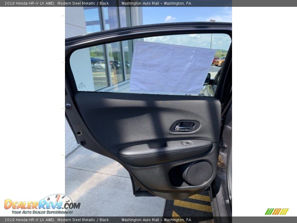 2019 Honda HR-V LX AWD Modern Steel Metallic / Black Photo #16