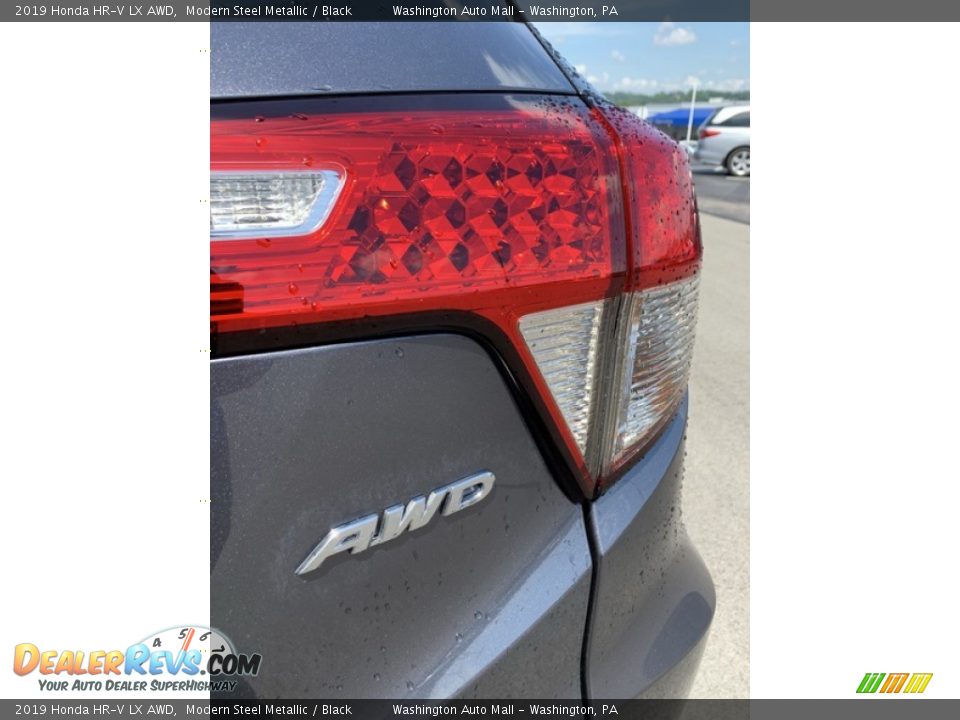 2019 Honda HR-V LX AWD Modern Steel Metallic / Black Photo #22