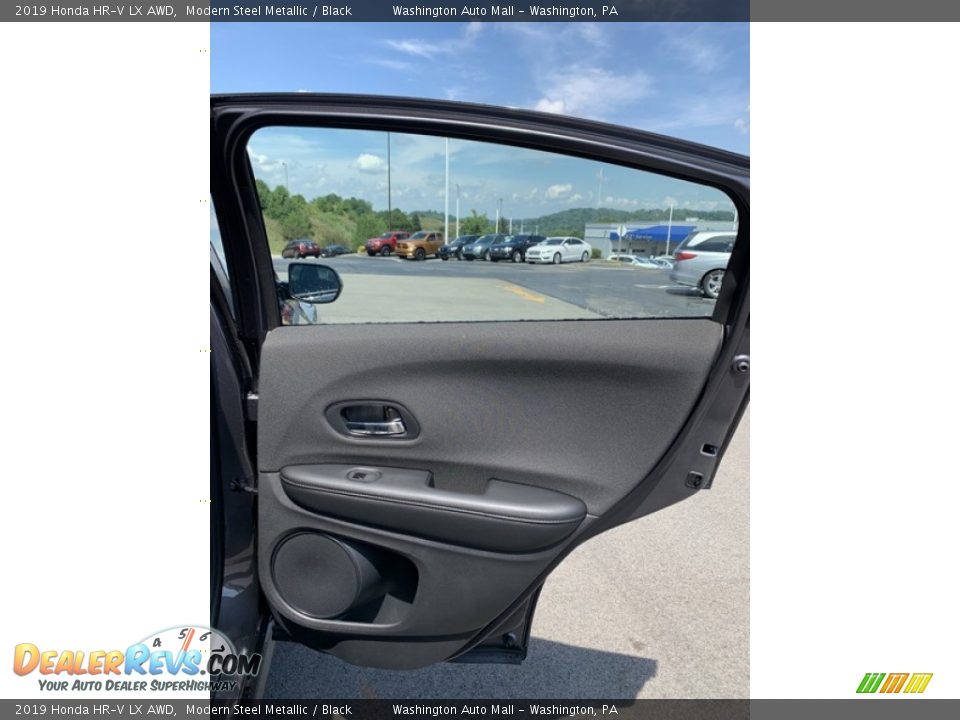 2019 Honda HR-V LX AWD Modern Steel Metallic / Black Photo #23