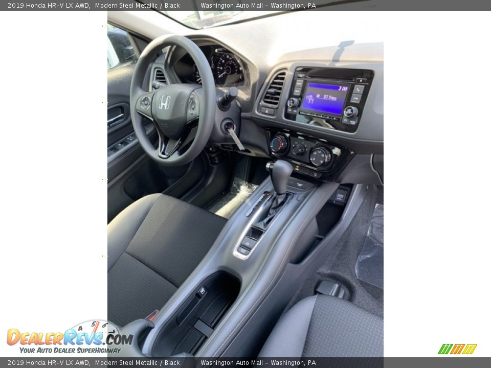 2019 Honda HR-V LX AWD Modern Steel Metallic / Black Photo #28