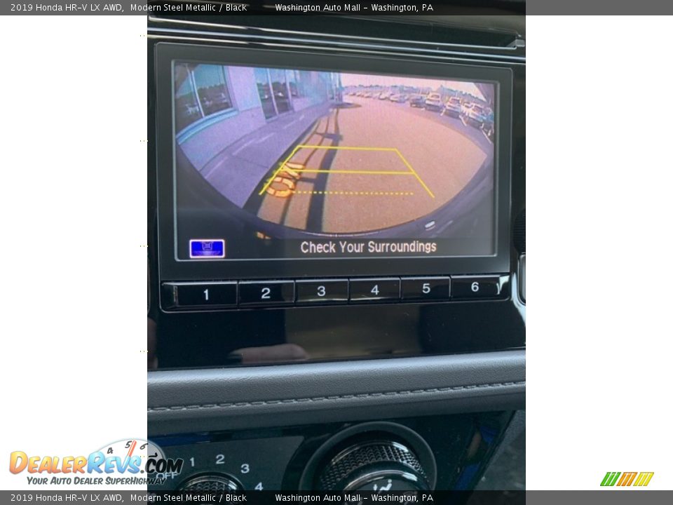 2019 Honda HR-V LX AWD Modern Steel Metallic / Black Photo #32