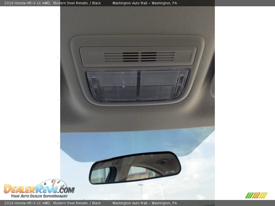 2019 Honda HR-V LX AWD Modern Steel Metallic / Black Photo #36
