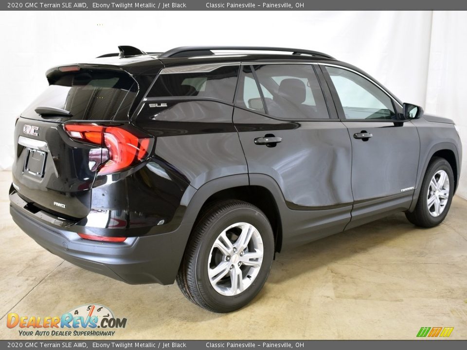 2020 GMC Terrain SLE AWD Ebony Twilight Metallic / Jet Black Photo #2