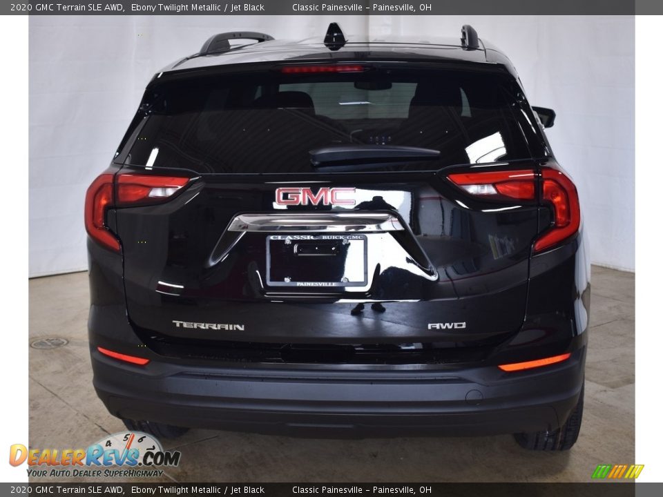 2020 GMC Terrain SLE AWD Ebony Twilight Metallic / Jet Black Photo #3