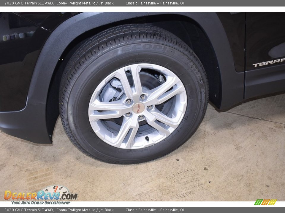 2020 GMC Terrain SLE AWD Ebony Twilight Metallic / Jet Black Photo #5