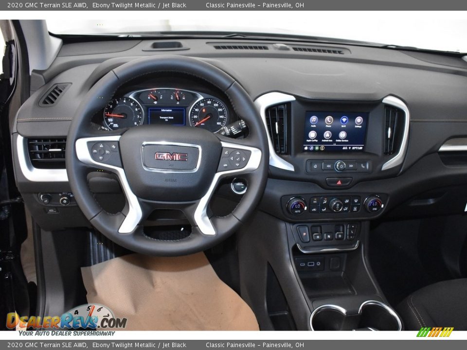 2020 GMC Terrain SLE AWD Ebony Twilight Metallic / Jet Black Photo #8