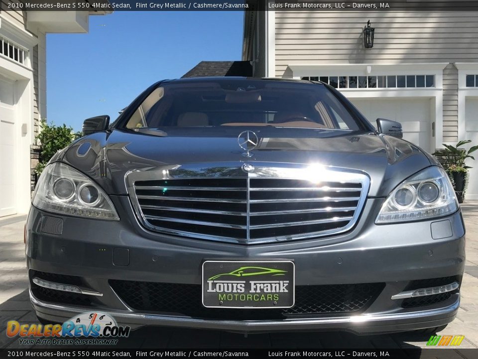 2010 Mercedes-Benz S 550 4Matic Sedan Flint Grey Metallic / Cashmere/Savanna Photo #24