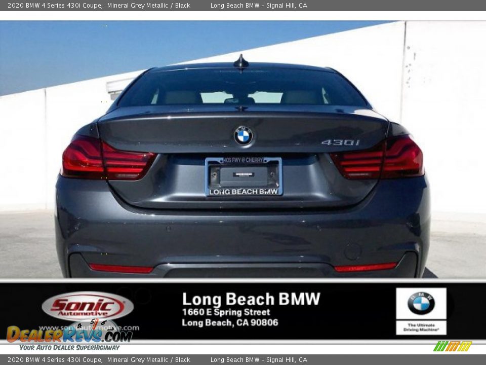2020 BMW 4 Series 430i Coupe Mineral Grey Metallic / Black Photo #3