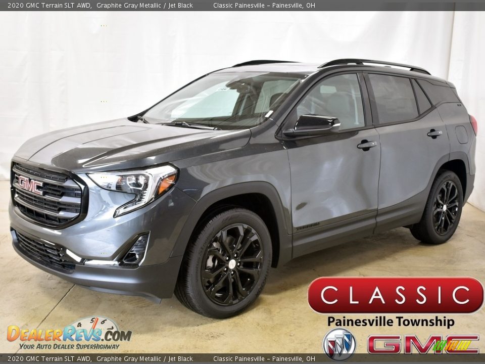 2020 GMC Terrain SLT AWD Graphite Gray Metallic / Jet Black Photo #1