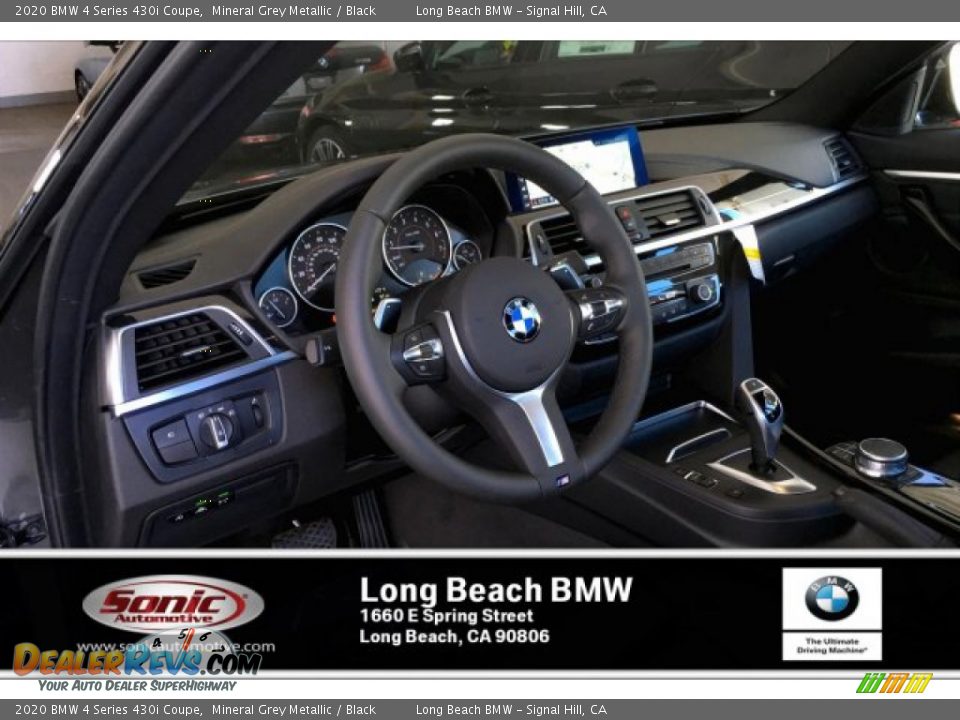 2020 BMW 4 Series 430i Coupe Mineral Grey Metallic / Black Photo #4