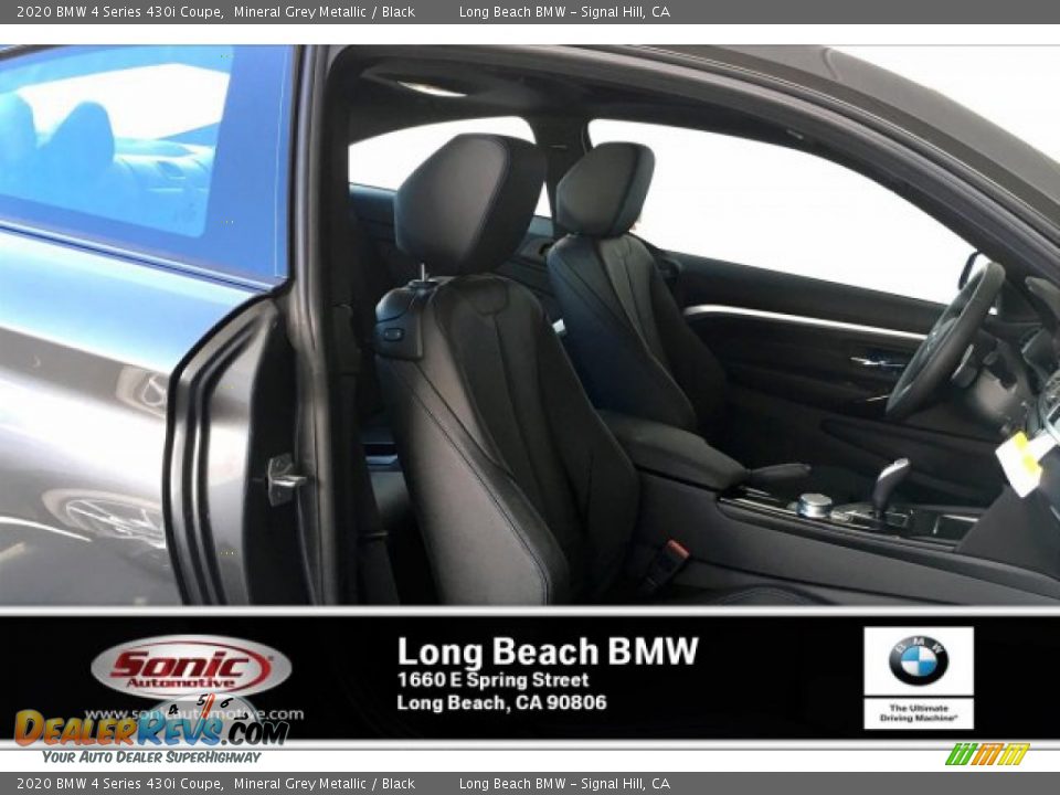 2020 BMW 4 Series 430i Coupe Mineral Grey Metallic / Black Photo #7