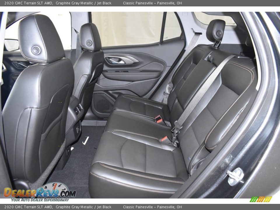 Rear Seat of 2020 GMC Terrain SLT AWD Photo #8