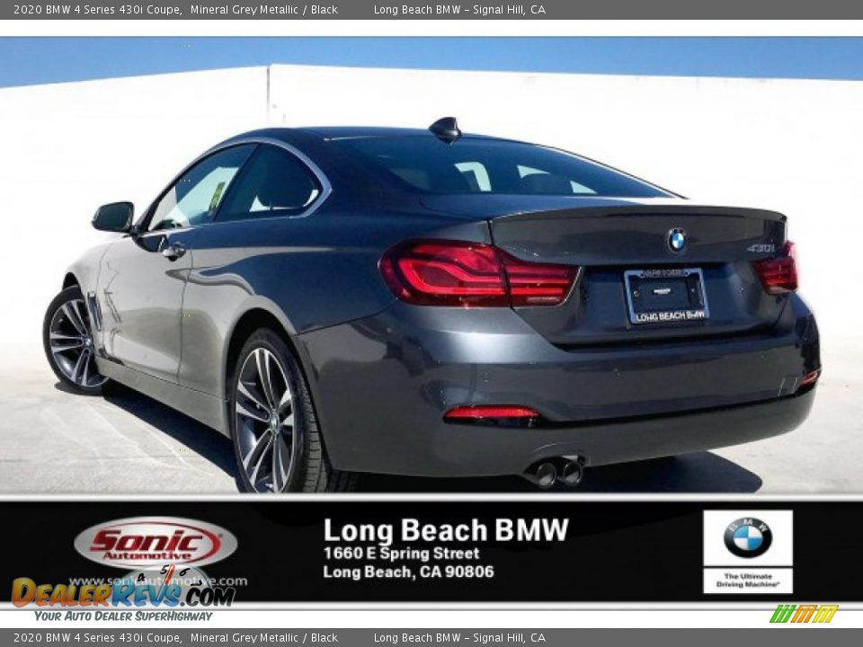 2020 BMW 4 Series 430i Coupe Mineral Grey Metallic / Black Photo #2