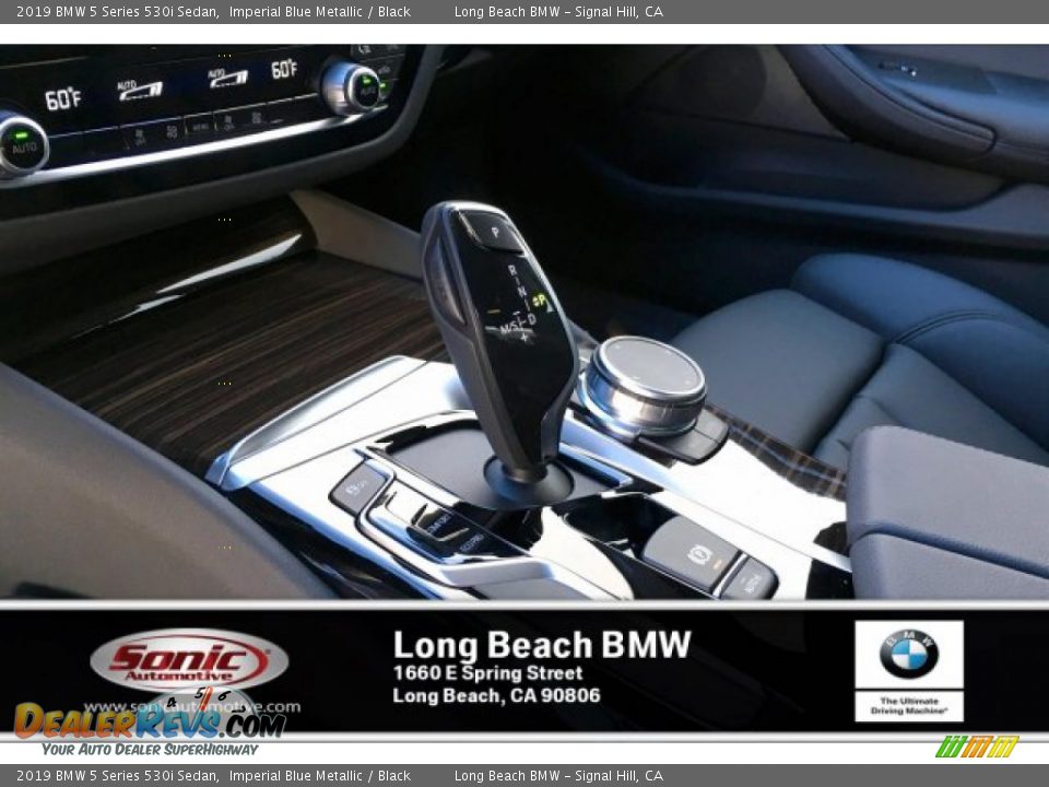 2019 BMW 5 Series 530i Sedan Imperial Blue Metallic / Black Photo #6