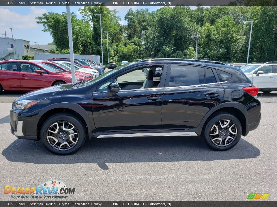 Crystal Black Silica 2019 Subaru Crosstrek Hybrid Photo #3