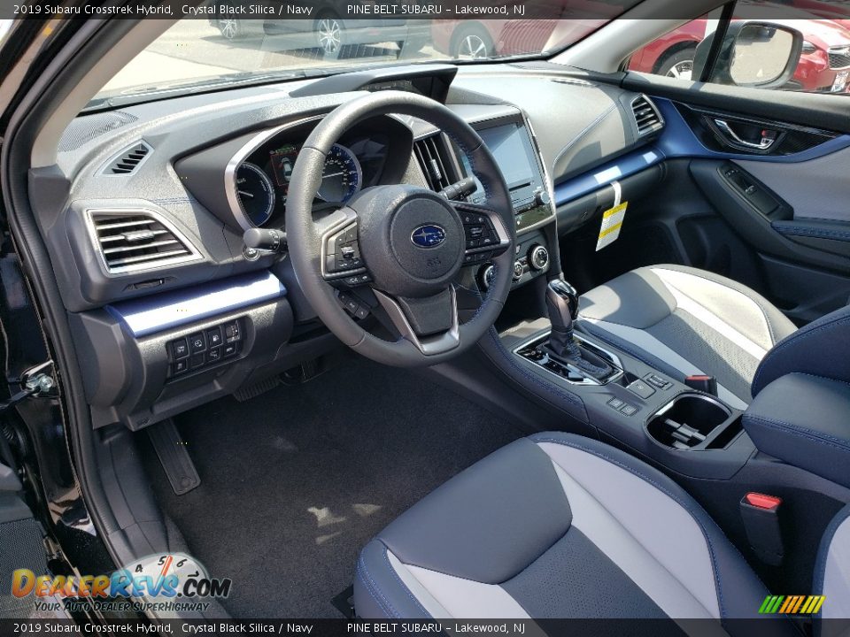 Navy Interior - 2019 Subaru Crosstrek Hybrid Photo #7