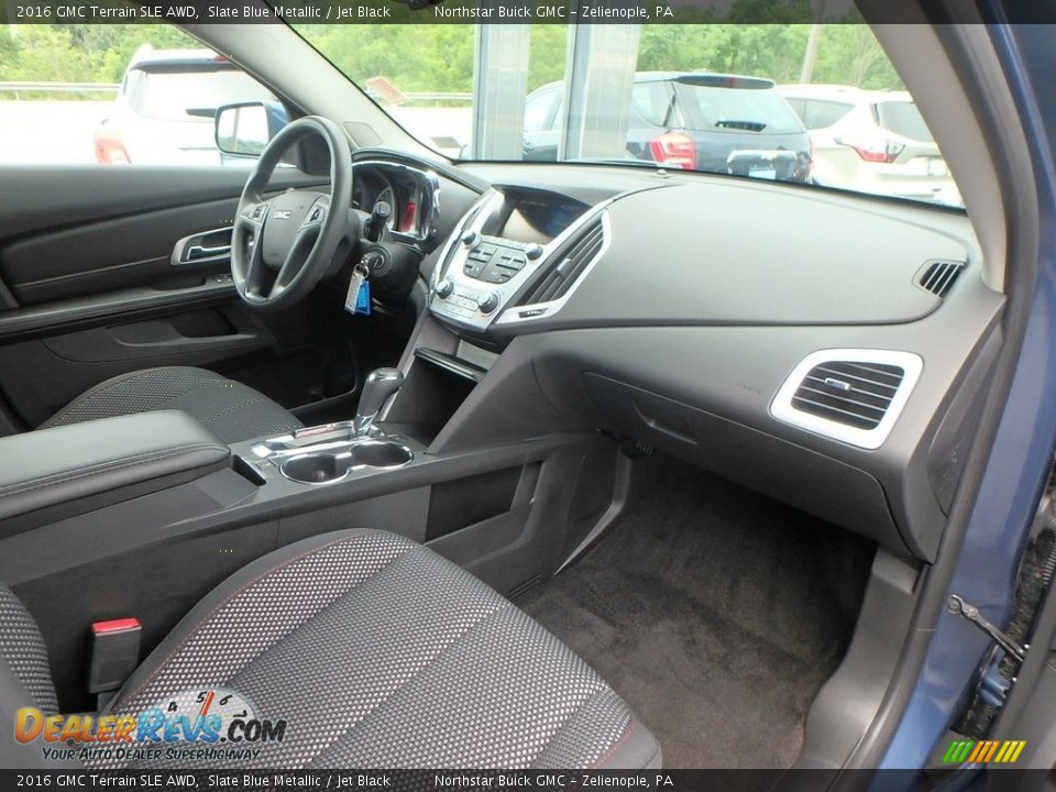 2016 GMC Terrain SLE AWD Slate Blue Metallic / Jet Black Photo #6