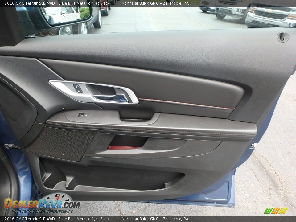 2016 GMC Terrain SLE AWD Slate Blue Metallic / Jet Black Photo #7