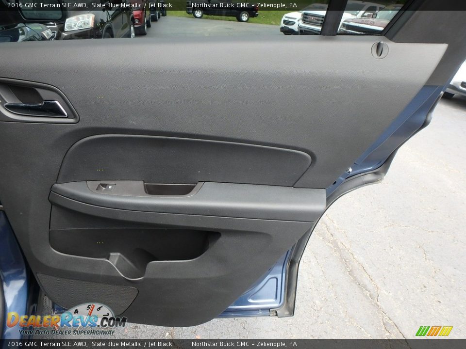 2016 GMC Terrain SLE AWD Slate Blue Metallic / Jet Black Photo #8