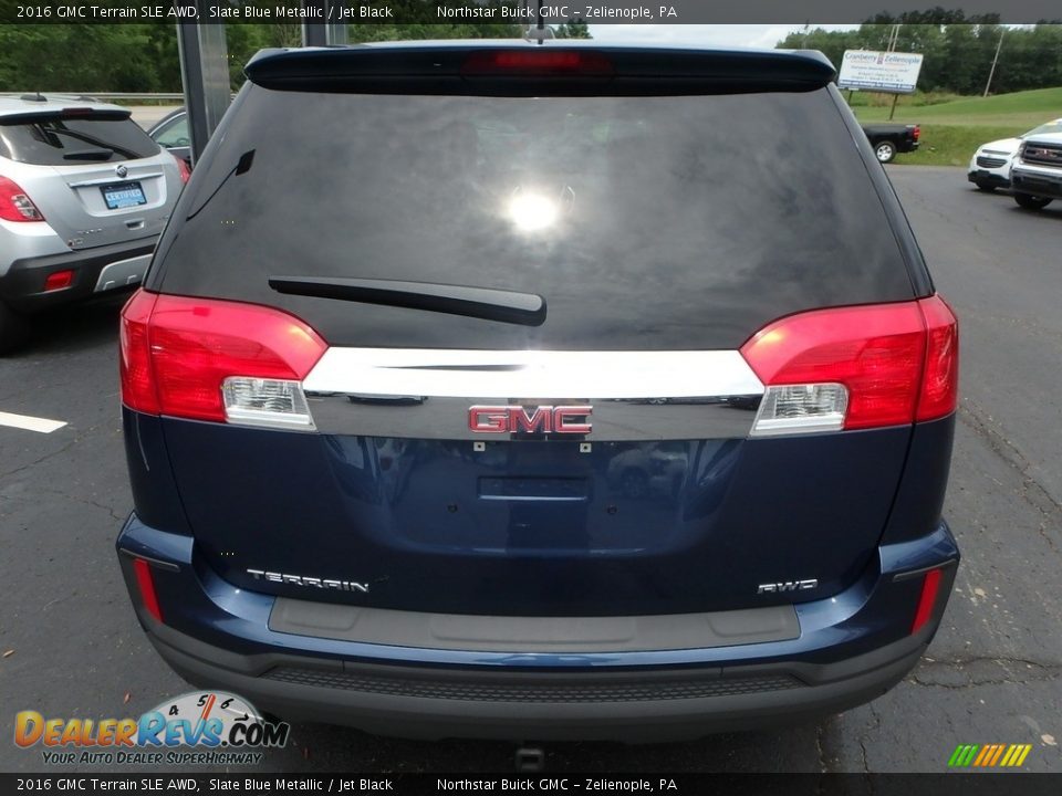 2016 GMC Terrain SLE AWD Slate Blue Metallic / Jet Black Photo #10