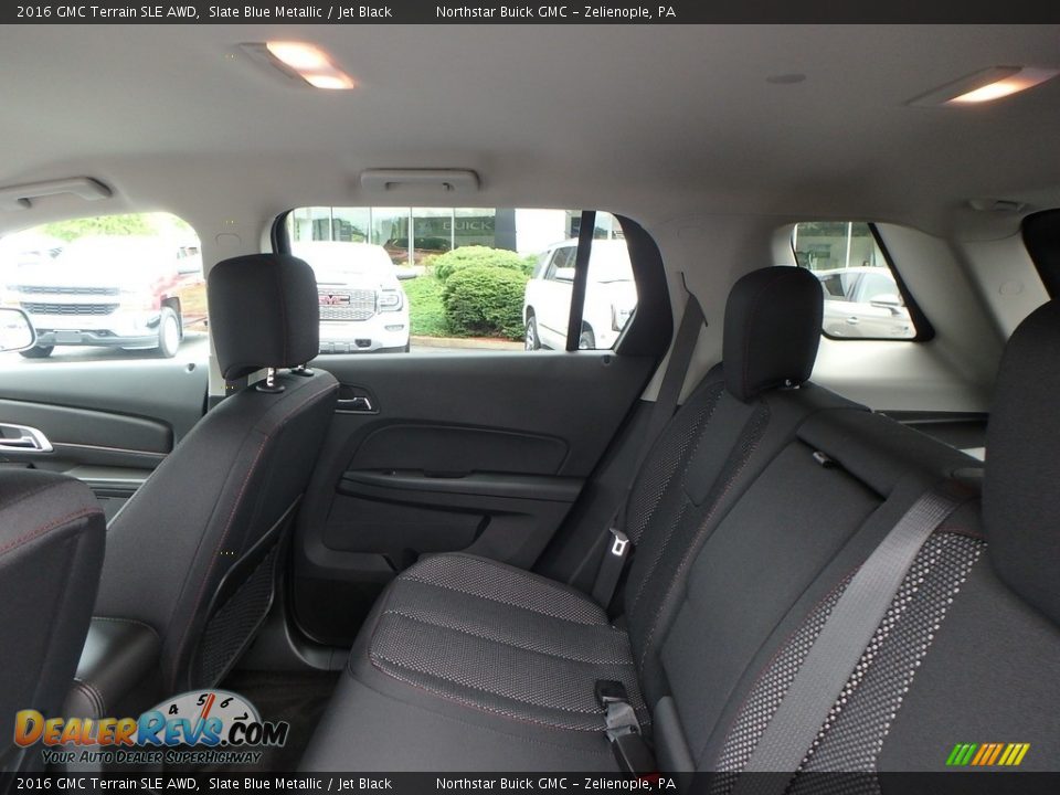 2016 GMC Terrain SLE AWD Slate Blue Metallic / Jet Black Photo #16