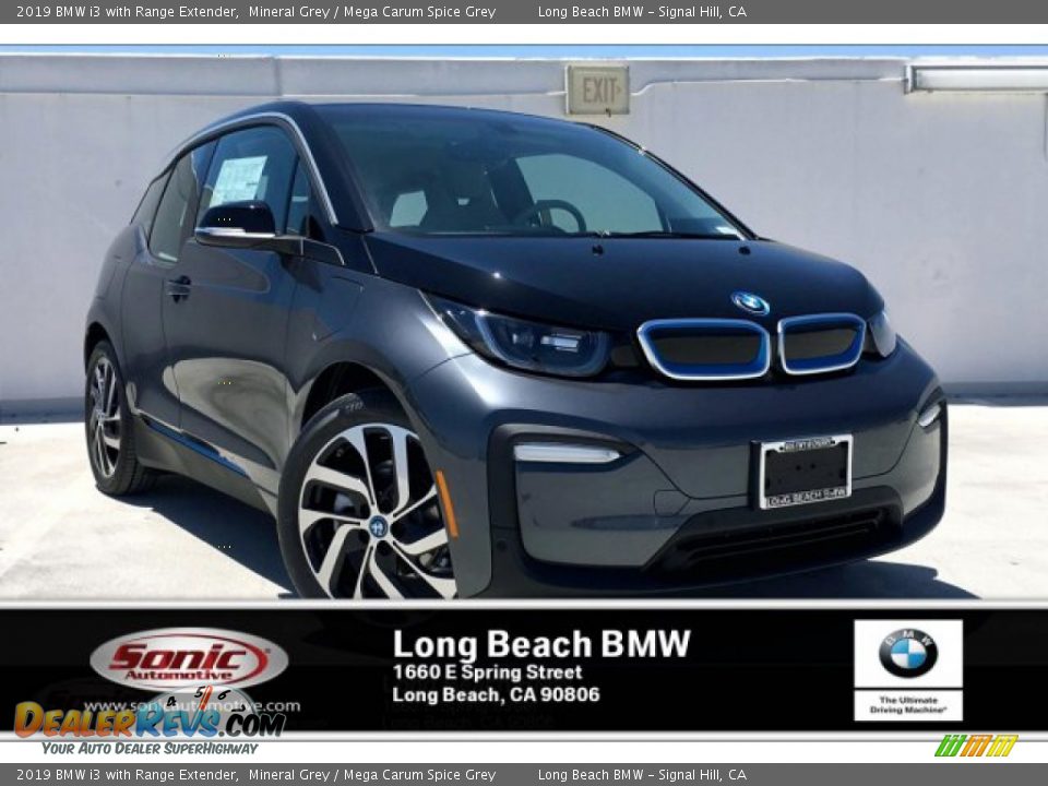2019 BMW i3 with Range Extender Mineral Grey / Mega Carum Spice Grey Photo #1