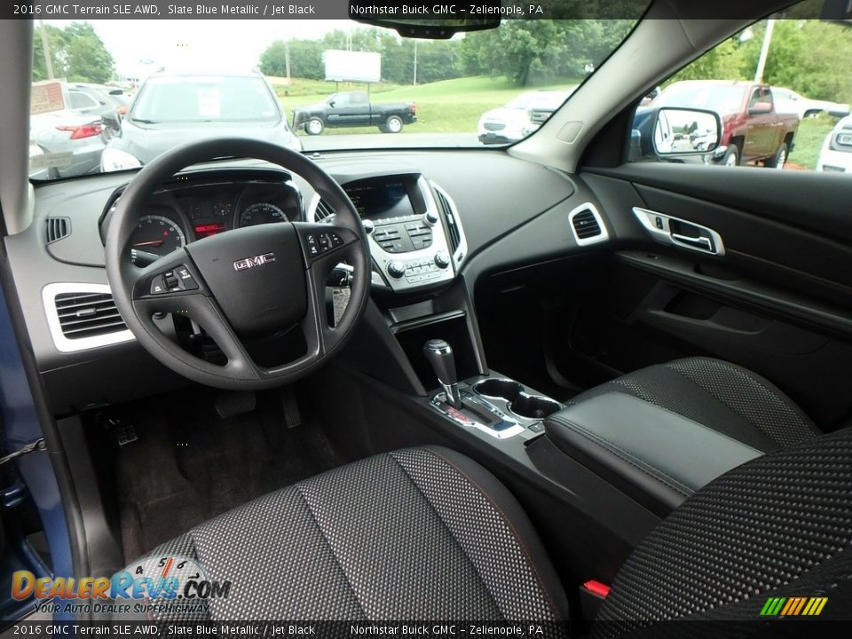 2016 GMC Terrain SLE AWD Slate Blue Metallic / Jet Black Photo #17