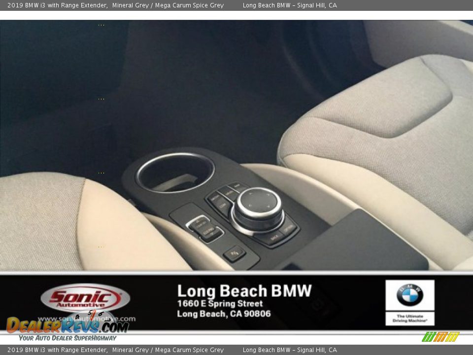 2019 BMW i3 with Range Extender Mineral Grey / Mega Carum Spice Grey Photo #6