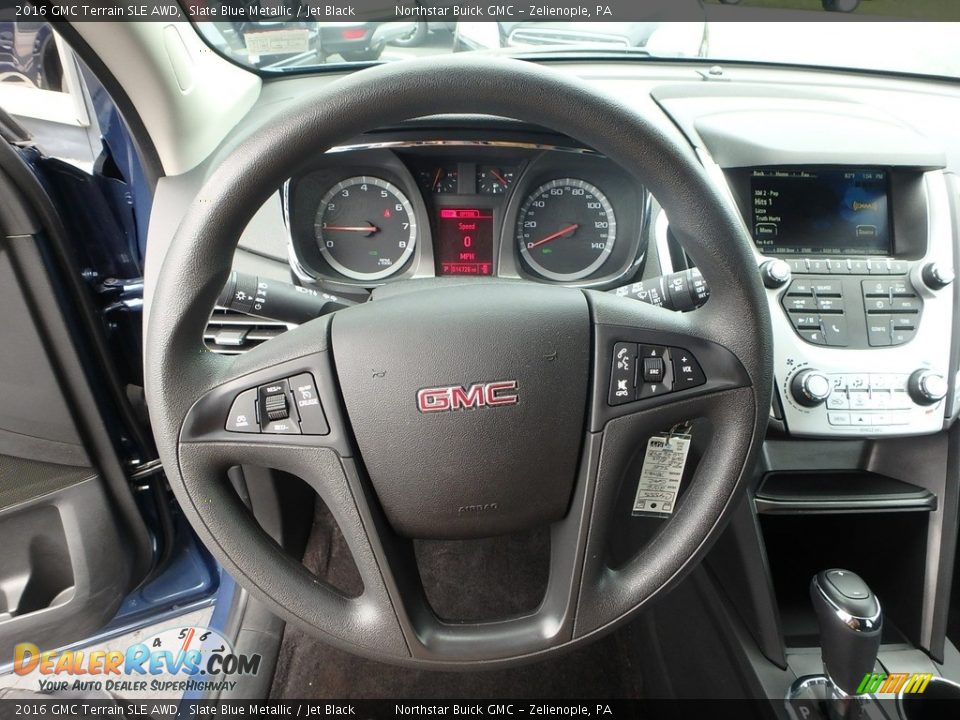 2016 GMC Terrain SLE AWD Slate Blue Metallic / Jet Black Photo #23