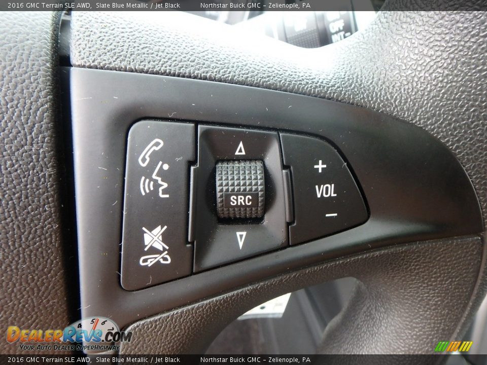 2016 GMC Terrain SLE AWD Slate Blue Metallic / Jet Black Photo #25