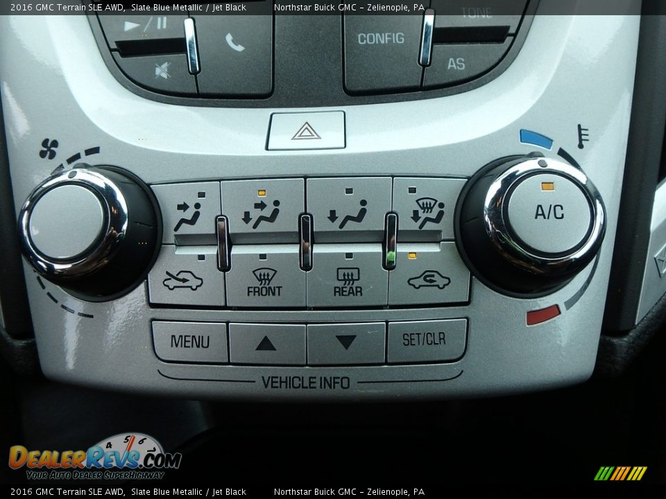 2016 GMC Terrain SLE AWD Slate Blue Metallic / Jet Black Photo #26