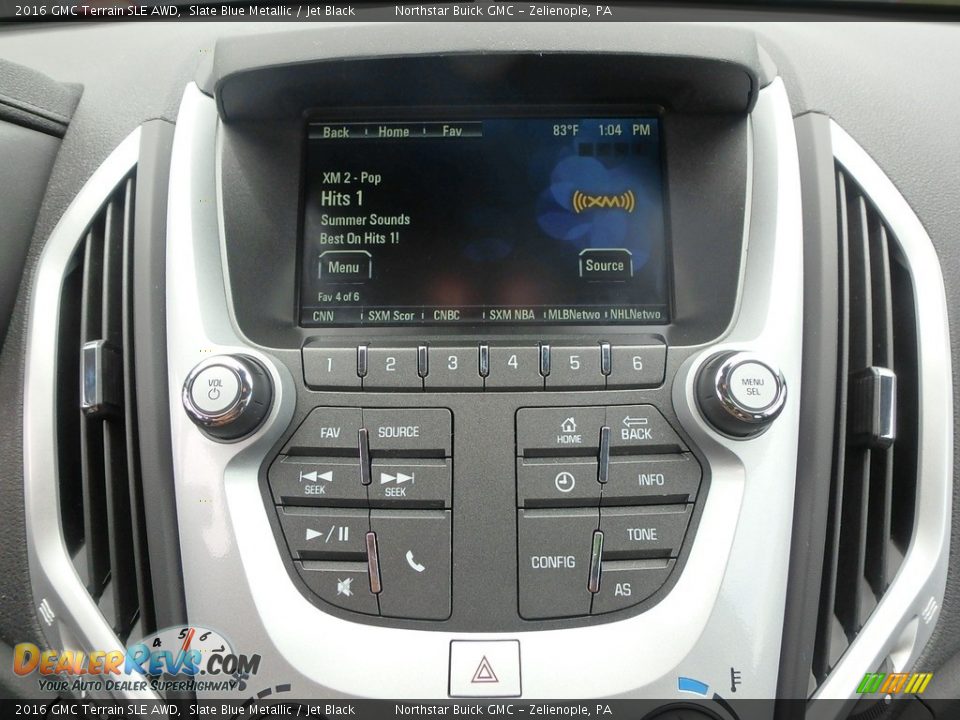 2016 GMC Terrain SLE AWD Slate Blue Metallic / Jet Black Photo #27