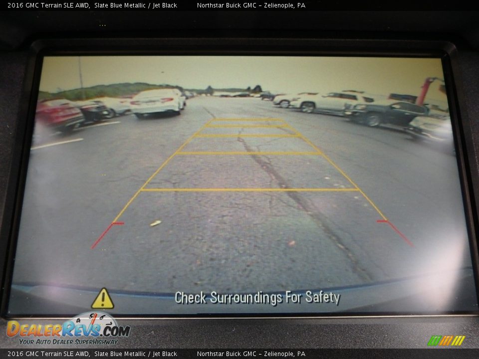 2016 GMC Terrain SLE AWD Slate Blue Metallic / Jet Black Photo #28
