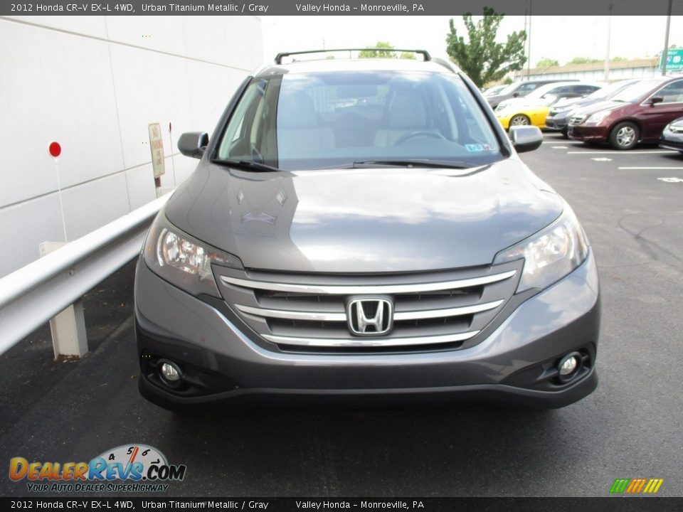 2012 Honda CR-V EX-L 4WD Urban Titanium Metallic / Gray Photo #7