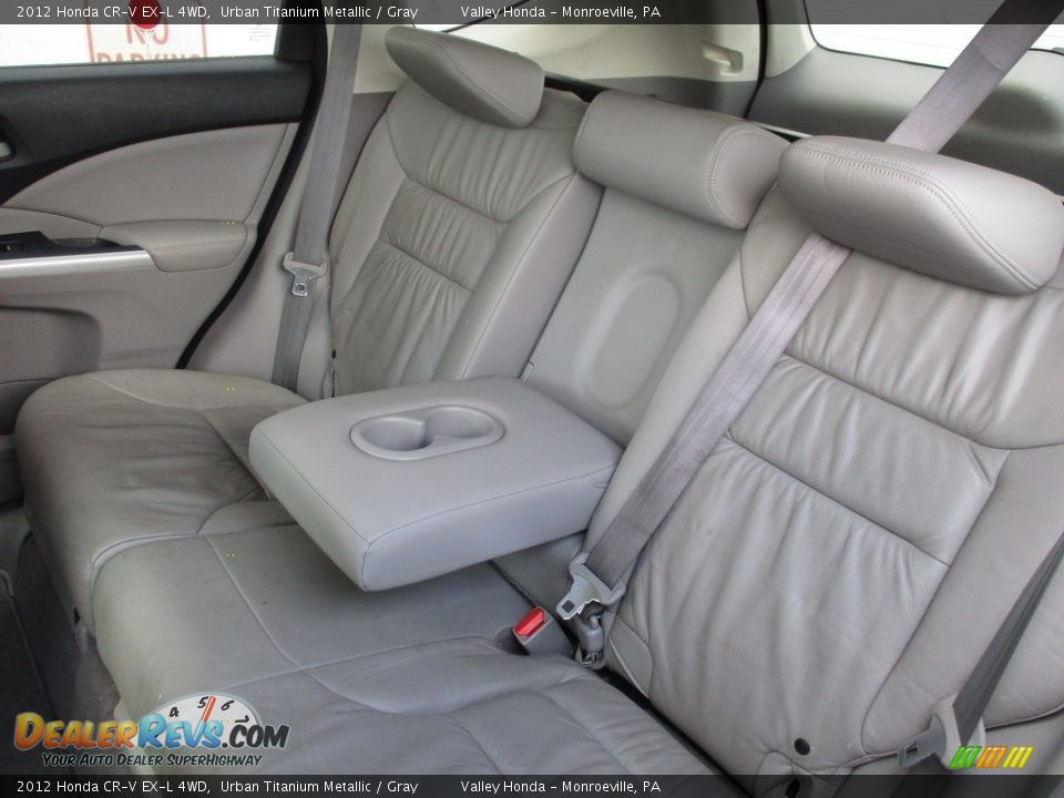 2012 Honda CR-V EX-L 4WD Urban Titanium Metallic / Gray Photo #11
