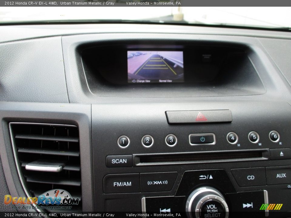 2012 Honda CR-V EX-L 4WD Urban Titanium Metallic / Gray Photo #17