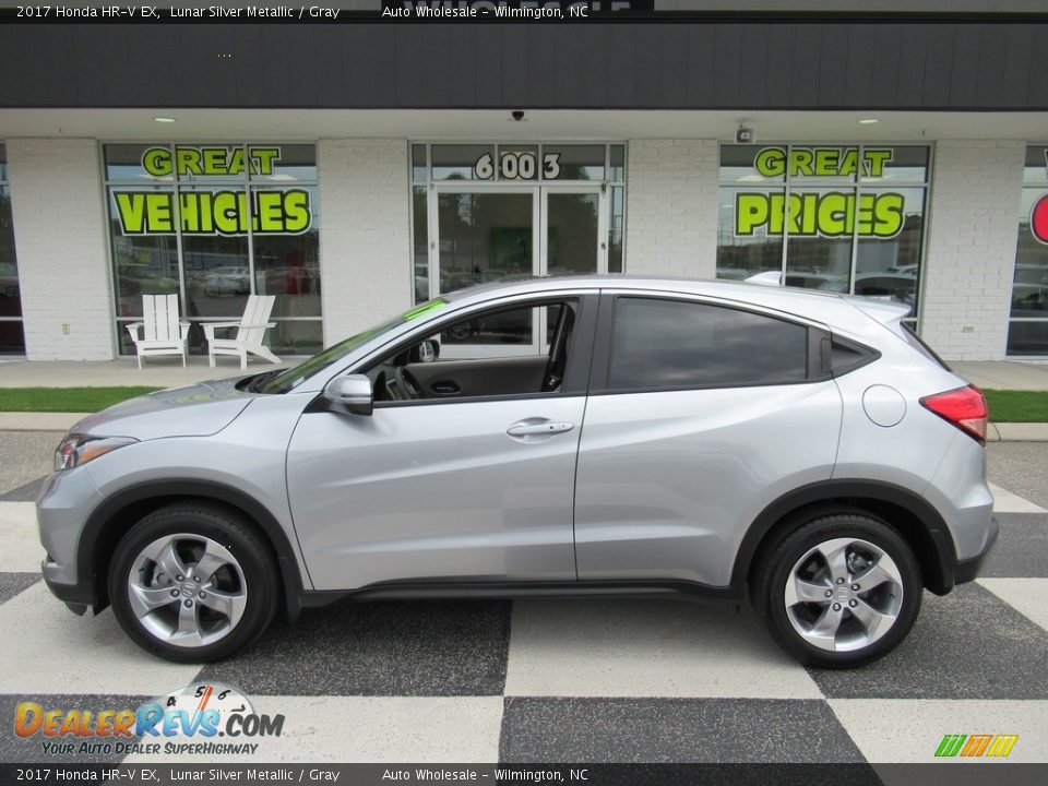 2017 Honda HR-V EX Lunar Silver Metallic / Gray Photo #1
