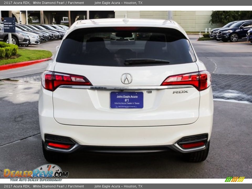 2017 Acura RDX White Diamond Pearl / Parchment Photo #6