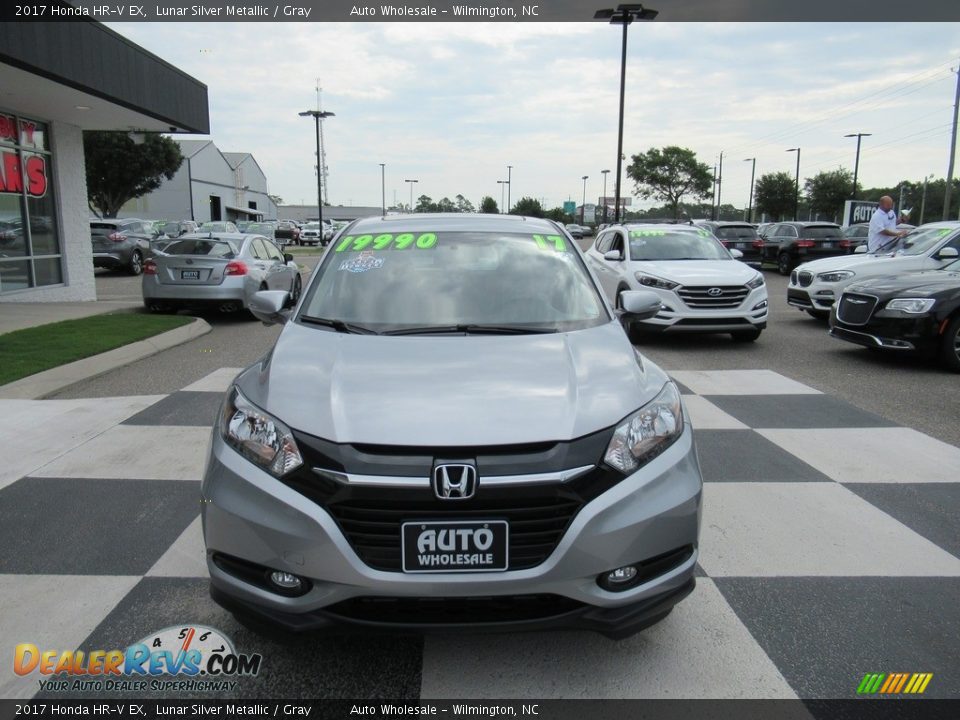 2017 Honda HR-V EX Lunar Silver Metallic / Gray Photo #2
