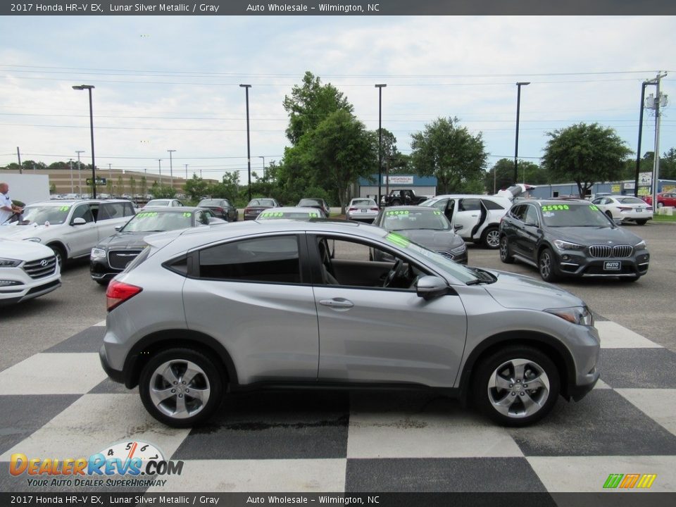 2017 Honda HR-V EX Lunar Silver Metallic / Gray Photo #3