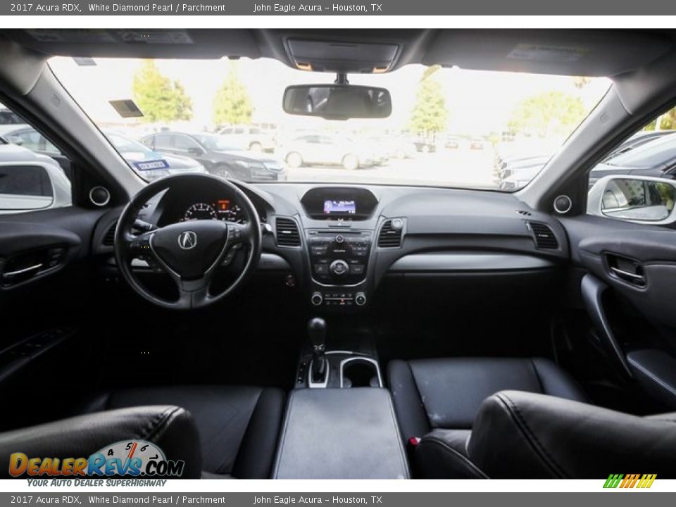 2017 Acura RDX White Diamond Pearl / Parchment Photo #9