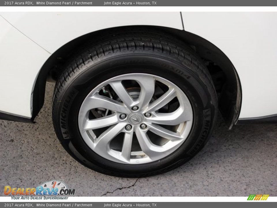 2017 Acura RDX White Diamond Pearl / Parchment Photo #10