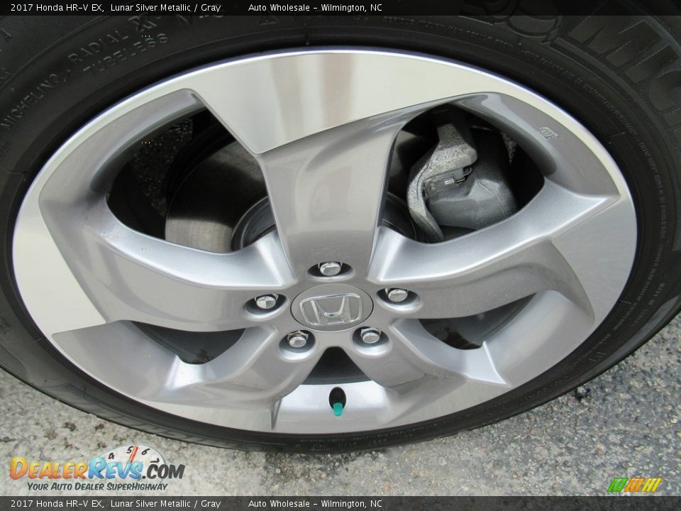 2017 Honda HR-V EX Lunar Silver Metallic / Gray Photo #7