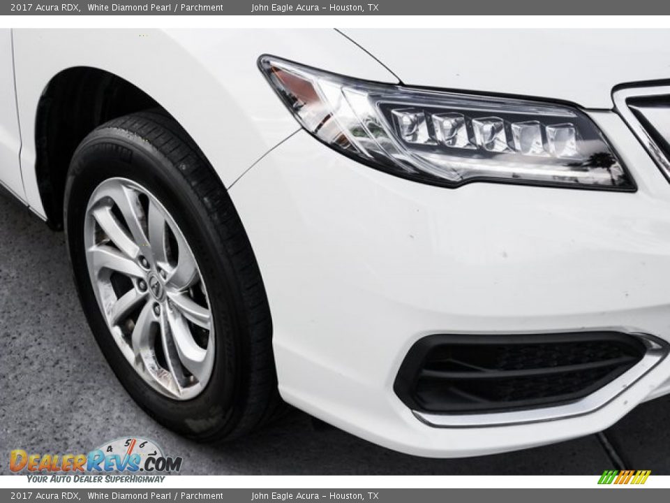 2017 Acura RDX White Diamond Pearl / Parchment Photo #11
