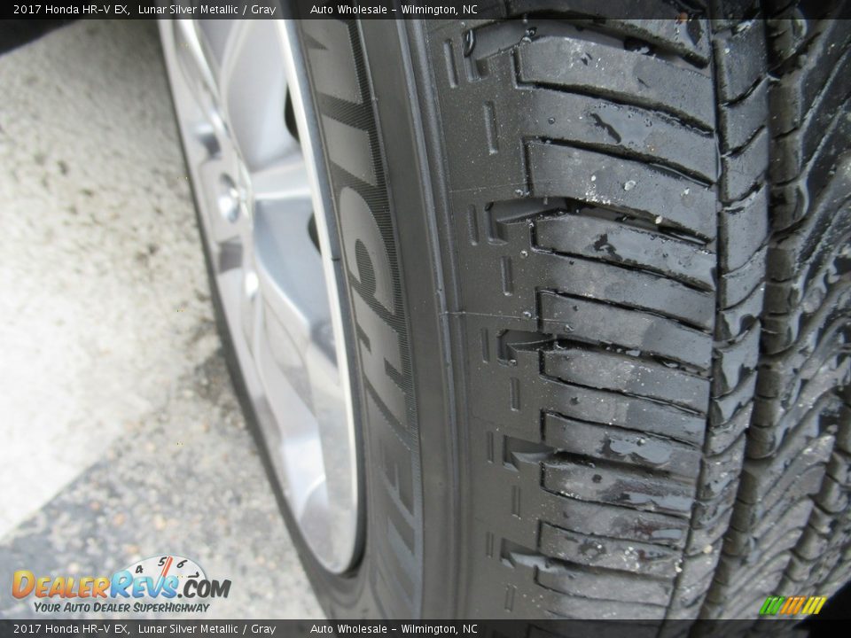 2017 Honda HR-V EX Lunar Silver Metallic / Gray Photo #8