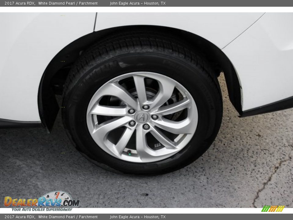2017 Acura RDX White Diamond Pearl / Parchment Photo #12
