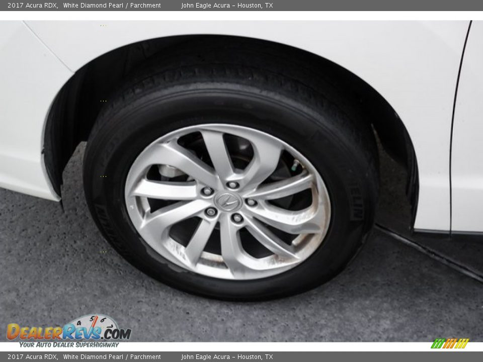2017 Acura RDX White Diamond Pearl / Parchment Photo #13