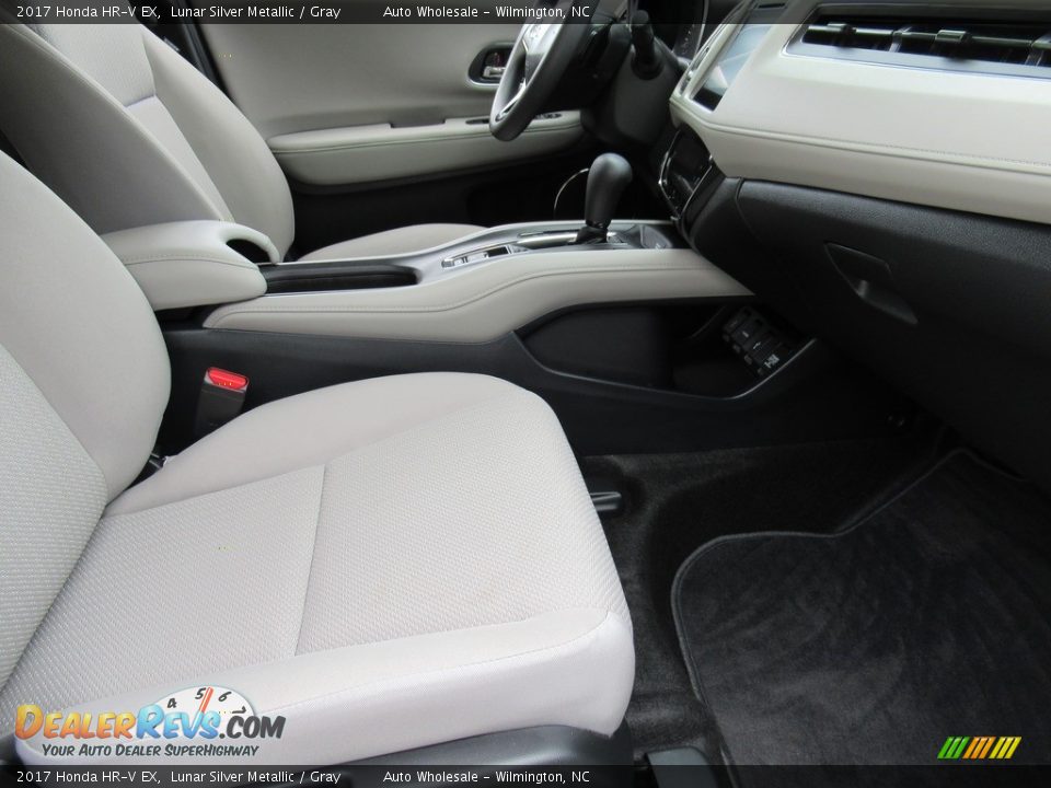 2017 Honda HR-V EX Lunar Silver Metallic / Gray Photo #12